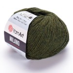 Włóczka Yarn Art Milano 874 zielony leśny