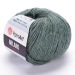 Włóczka Yarn Art Milano 875 zielono-niebieski