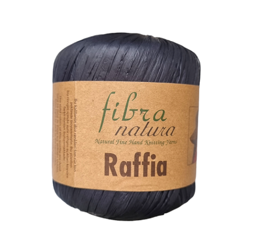 Przędza Raffia Fibra Natura 116-12 czarny