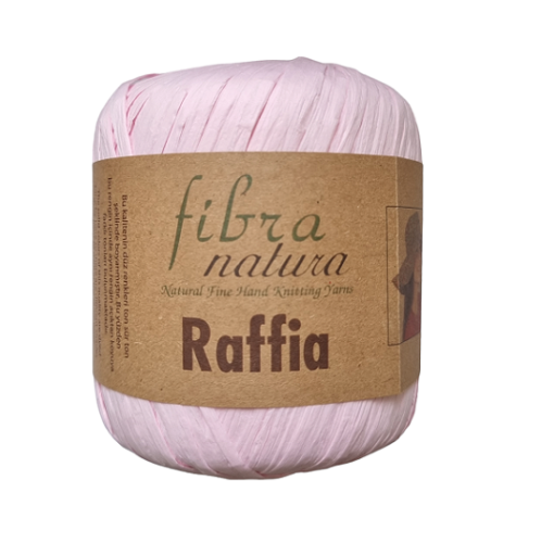 Przędza Raffia Fibra Natura 116-17 różowy