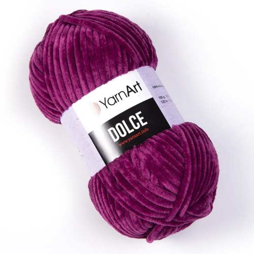 Włóczka Yarn Art Dolce 766 bakłażan