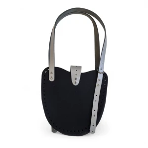 Baza do szoperki FILC i SKÓRA 24X24CM, czarny/szary