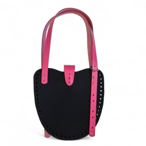 Baza do szoperki FILC i SKÓRA 24X24CM, czarny/fuksja