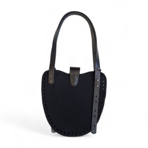 Baza do szoperki FILC i SKÓRA 24X24CM, czarny/czarny