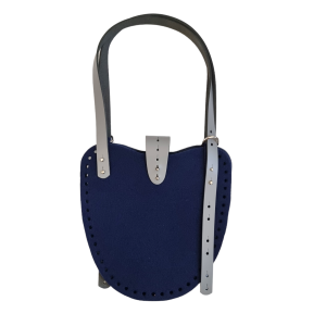 Baza do szoperki FILC i SKÓRA 24X24CM, granat/szary