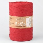 Przędza papierowa Raffia 07 czerwony