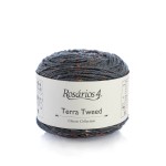 Włóczka Rosarios 4 Terra Tweed 05 ciemny szary