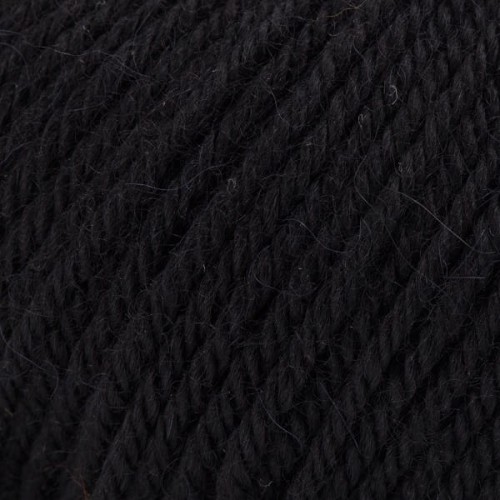 Włóczka GABO WOOL Baby Alpaca 500 czarny, alpaka