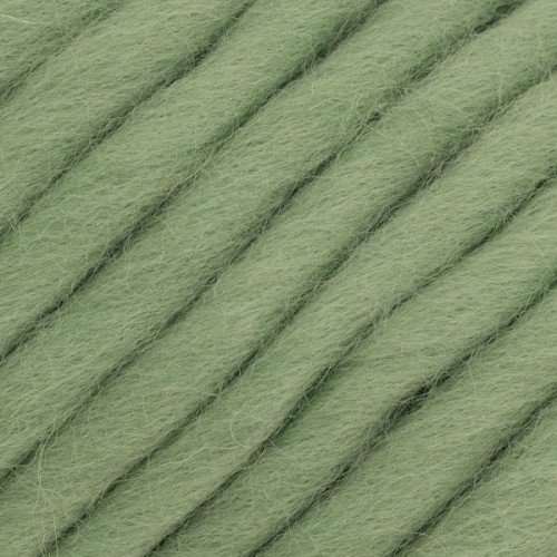 Włóczka GABO WOOL Fine Highland Wool 2058 zielona szałwia, wełna peruwiańska, niedoprzęd, czesanka