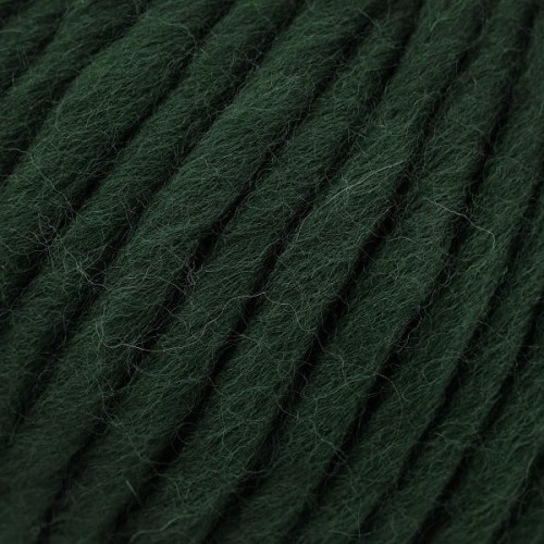 Włóczka GABO WOOL Fine Highland Wool 2172 leśna zieleń, wełna peruwiańska, niedoprzęd, czesanka