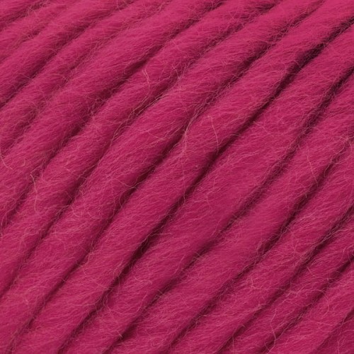 Włóczka GABO WOOL Fine Highland Wool 2230 magenta, wełna peruwiańska, niedoprzęd, czesanka