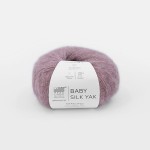 Włóczka GABO WOOL Baby Silk Yak 9716 brudny róż