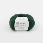 Włóczka GABO WOOL Baby Silk Yak 9172 leśna zieleń