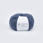 Włóczka GABO WOOL Colorful Baby Brushed 7304 szaro-niebieski