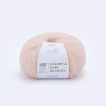 Włóczka GABO WOOL Colorful Baby Brushed 7194 jasny róż