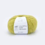 Włóczka GABO WOOL Colorful Baby Brushed 7178 limonka