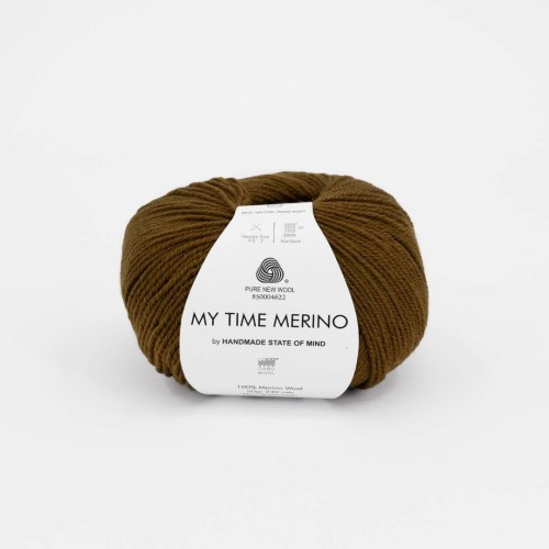 Włóczka GABO WOOL My Time Merino by HSOM 9123 palony bursztyn