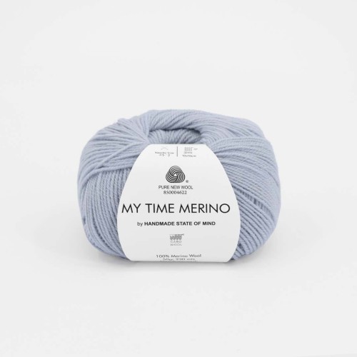 Włóczka GABO WOOL My Time Merino by HSOM 9442 niebieski kryształ