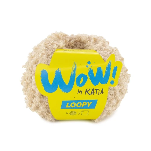 Włóczka Katia WOW! Loopy 151 beżowy