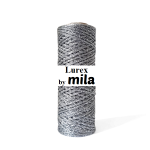 Sznurek dekoracyjny Makrama Lurex 2mm, 100m srebrny