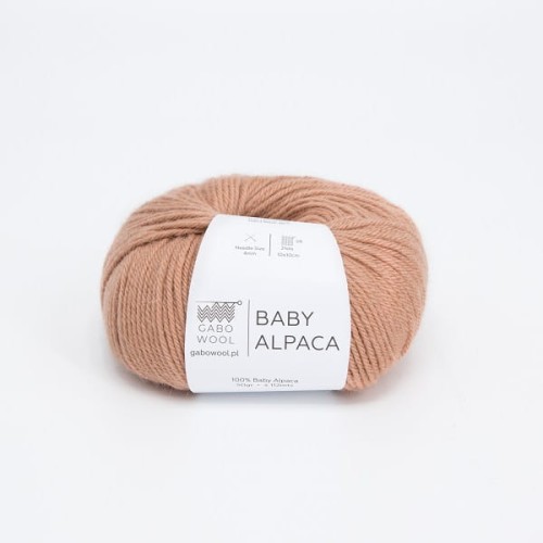 Włóczka GABO WOOL Baby Alpaca 1164 łosoś, alpaca, alpaka