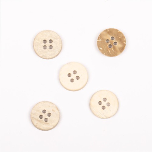 Guzik DROPS 802 kokos, 15 mm