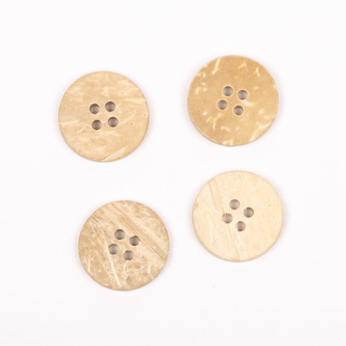 Guzik DROPS 803 kokos, 20 mm