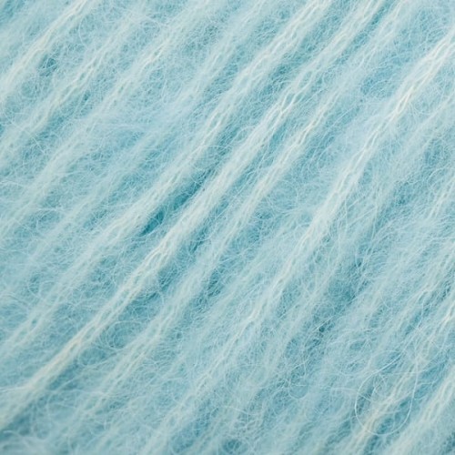 Włóczka GABO WOOL Fog 6230 turkus, tunelowa, tunel, dmuchana, lekka, merynos, prima, alpaka, alpaca