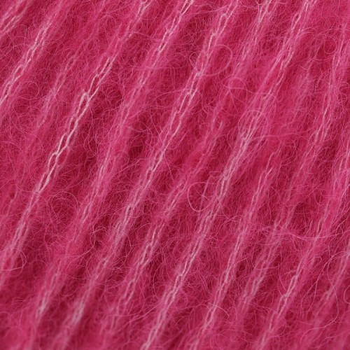 Włóczka GABO WOOL Fog 6130 magenta, tunelowa, tunel, dmuchana, lekka, merynos, prima, alpaka, alpaca