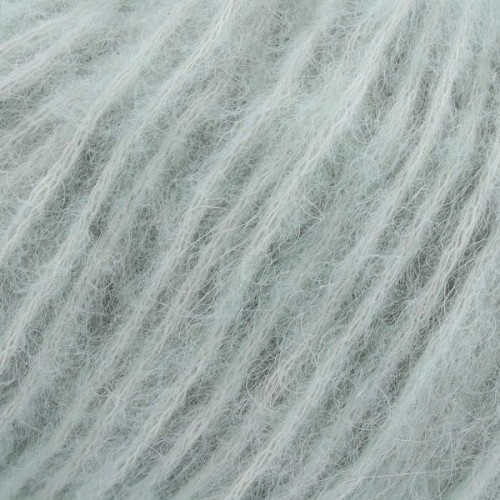 Włóczka GABO WOOL Fog 6918 pastelowa szałwia, tunelowa, tunel, dmuchana, lekka, merynos, prima, alpaka, alpaca