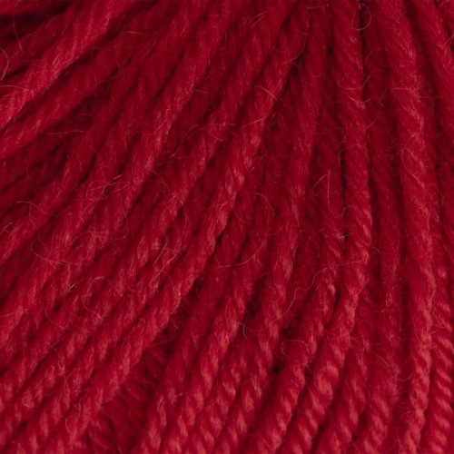 Włóczka GABO WOOL Baby Alpaca 1301 szkarłatna czerwień, alpaca, alpaka