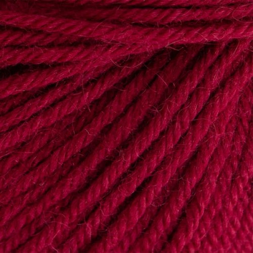 Włóczka GABO WOOL Baby Alpaca 1216 burgundowa czerwień, alpaca, alpaka