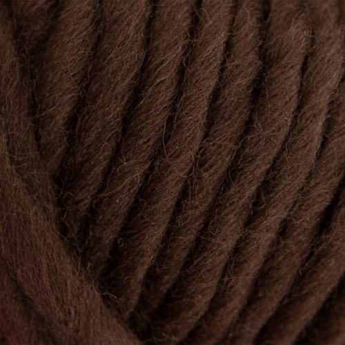 Włóczka GABO WOOL Fine Highland Wool 2351 wenge, wełna peruwiańska, niedoprzęd, czesanka