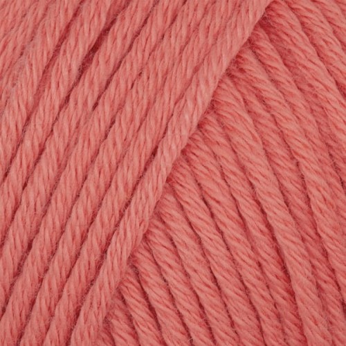 Włóczka Gazzal Organic Baby Cotton 419 koral, bawełna organiczna, dla dzieci
