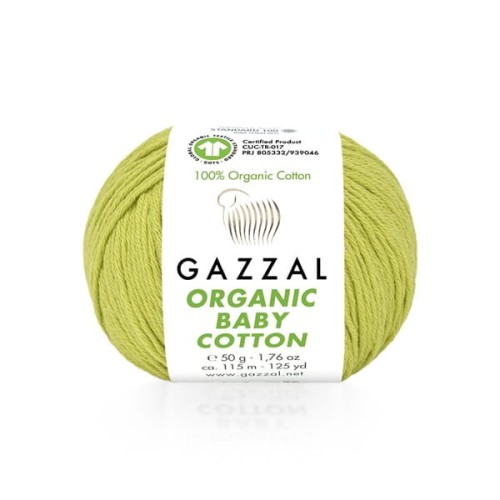 Włóczka Gazzal Organic Baby Cotton 426 groszek