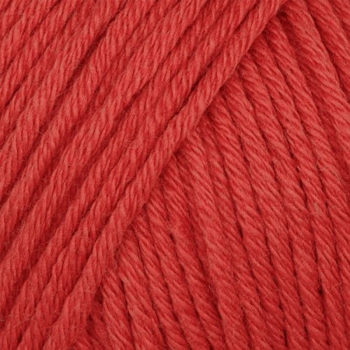 Włóczka Gazzal Organic Baby Cotton 432 czerwony, bawełna organiczna