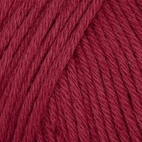 Włóczka Gazzal Organic Baby Cotton 429 ciemna czerwień, bawełna organiczna