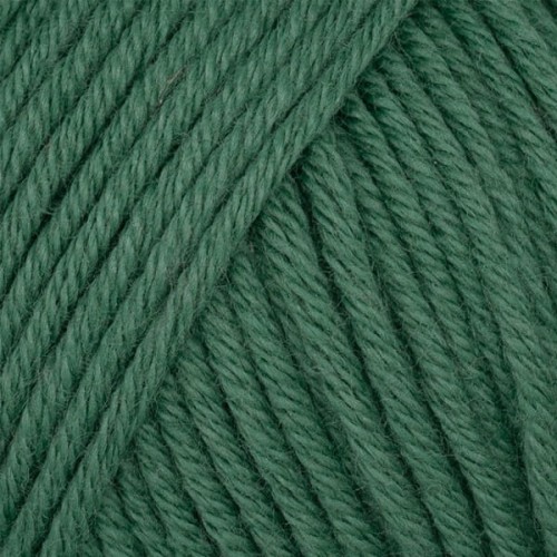 Włóczka Gazzal Organic Baby Cotton 427 ciemny zielony, bawełna organiczna, dla dziec