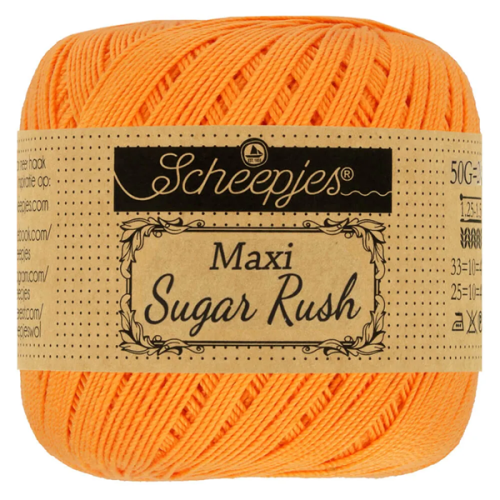 Kordonek Maxi Sugar Rush 411 pomarańczowy