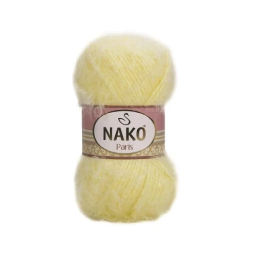 Włóczka Nako Paris 6748 jasny żółty