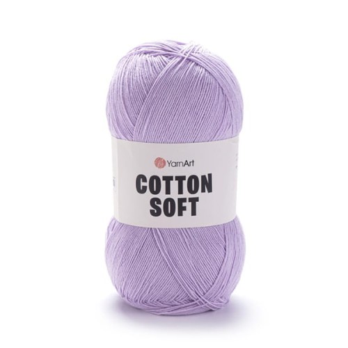Yarn Art Cotton Soft 19 jasny fiolet
