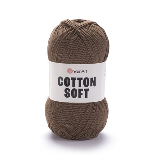 Yarn Art Cotton Soft 40 brąz