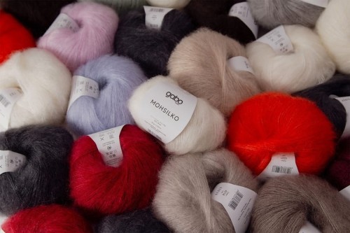 Włóczka GABO WOOL MOHSILKO, moher, jedwab, merino