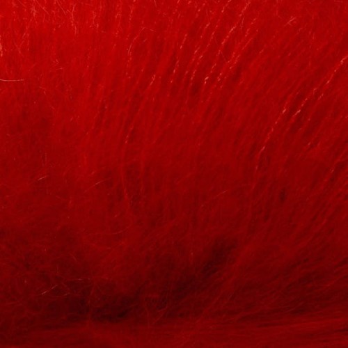 Włóczka GABO WOOL MOHSILKO 4301 czerwona pomarańcza, moher, jedwab, merino