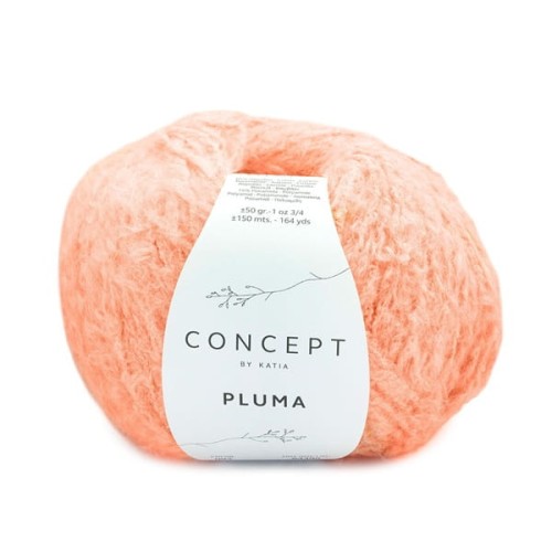 Włóczka Katia Concept Pluma, 93 łosoś