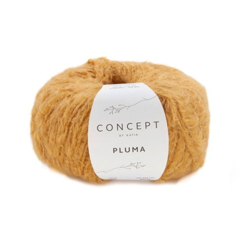 Włóczka Katia Concept Pluma, 89 miedziany brąz