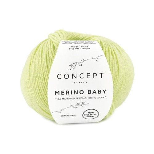 Włóczka Katia Concept Merino Baby, 14 pistacjowy