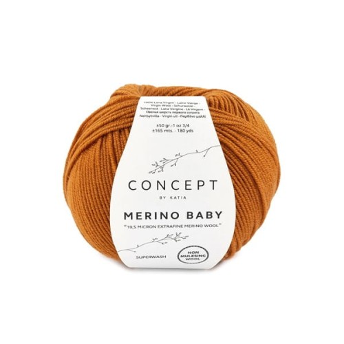 Włóczka Katia Concept Merino Baby, 83 miedź