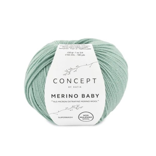 Włóczka Katia Concept Merino Baby, 86 miętowy