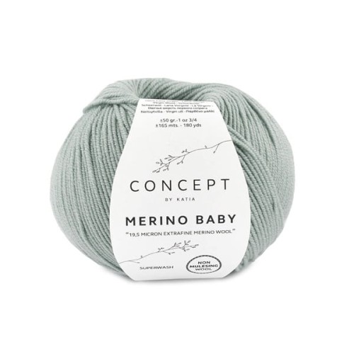 Włóczka Katia Concept Merino Baby, 97 jasna mięta